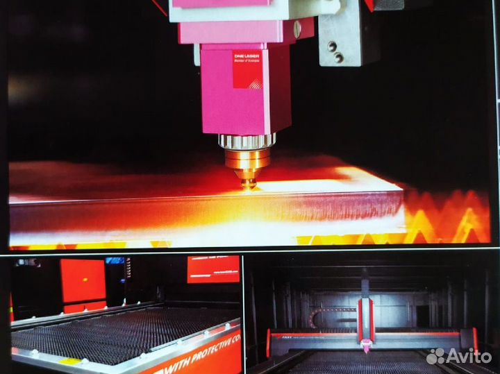 Станок лазерной резки металла-DNE laser Bystronic