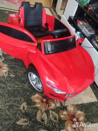 Электромобиль детский Гелик, Мазерати, Багги