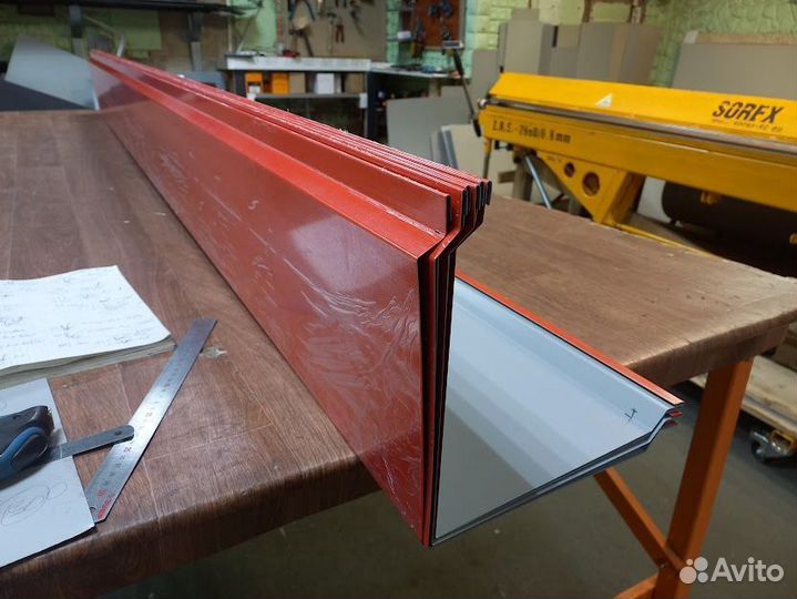 Углы для сэндвич панелей RAL 3020