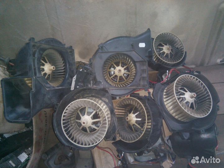 Для Опель Омега Б. Мотор печки (отопителя)