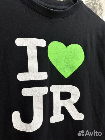 Кропнутая футболка i love