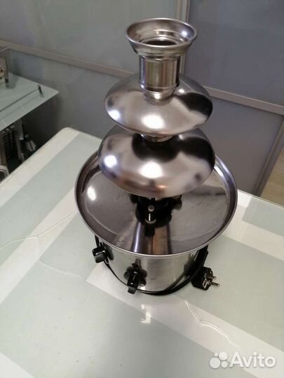 Шоколадный фонтан, фондю металлический корпус