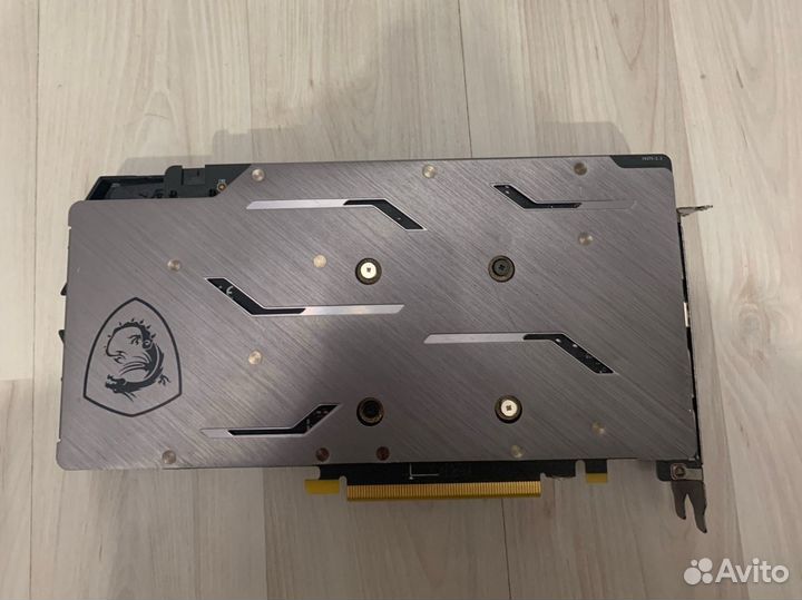 Нерабочая видеокарта 1660 super msi