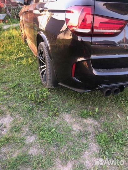 Элероны сплиттера накладки заднего бампера