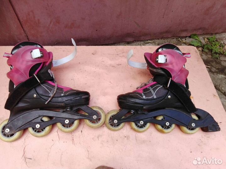 Коньки роликовые