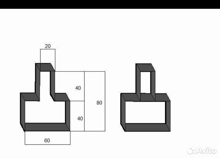 Каркас для откатных ворот