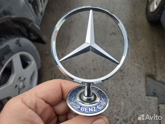 Знак на капот Мерседес w124 w208 w210 w220 купить в Москве | Авито