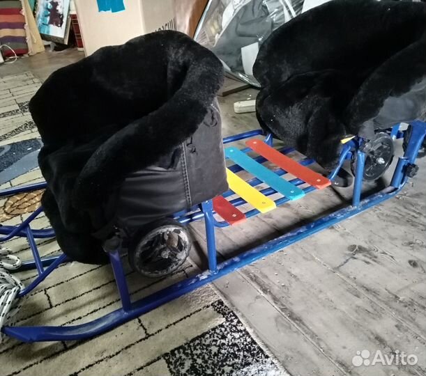 Санки для двойни