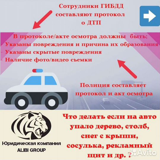 Автоюрист/Юрист по дтп/Возврат ву