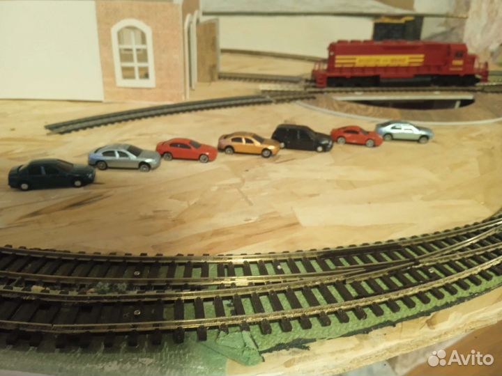 Машинки для жд макет