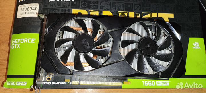 Видеокарта gtx 1660 super