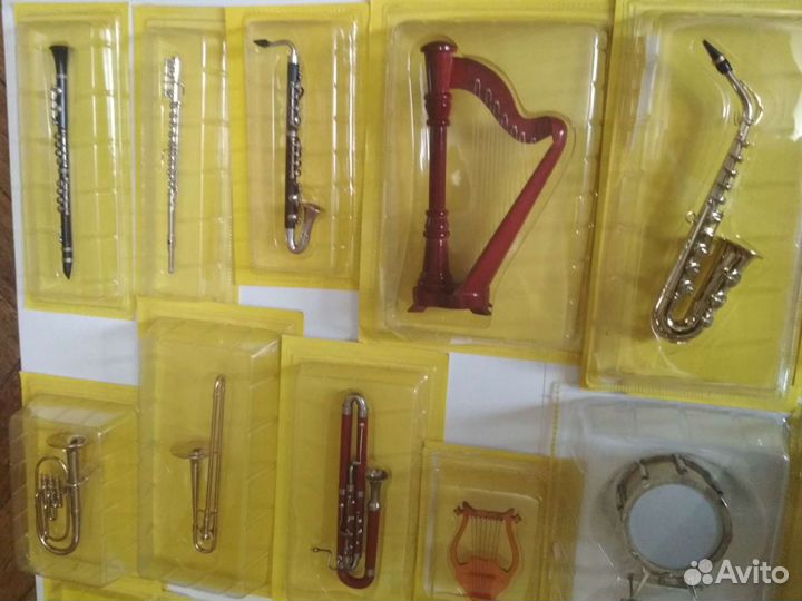 Коллекция музыкальные инструменты 36шт