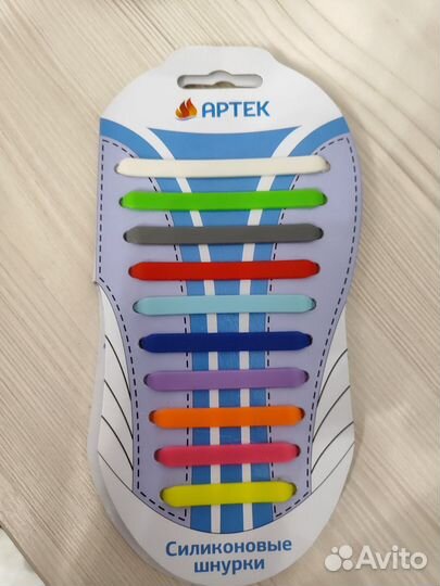 Шнурки для обуви, силиконовые