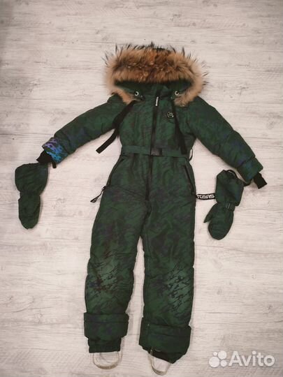 Комбинезон для девочки зима