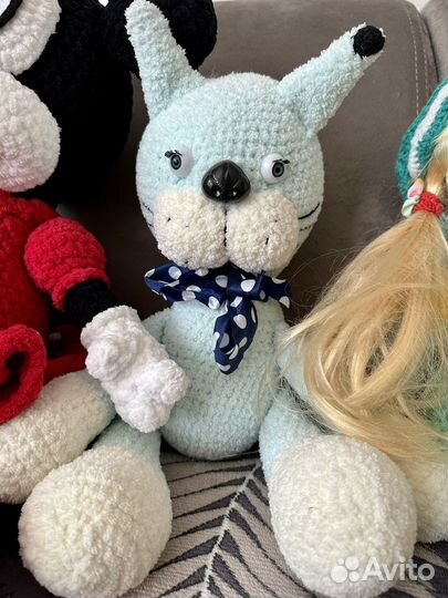 Вязаные игрушки ручной работы