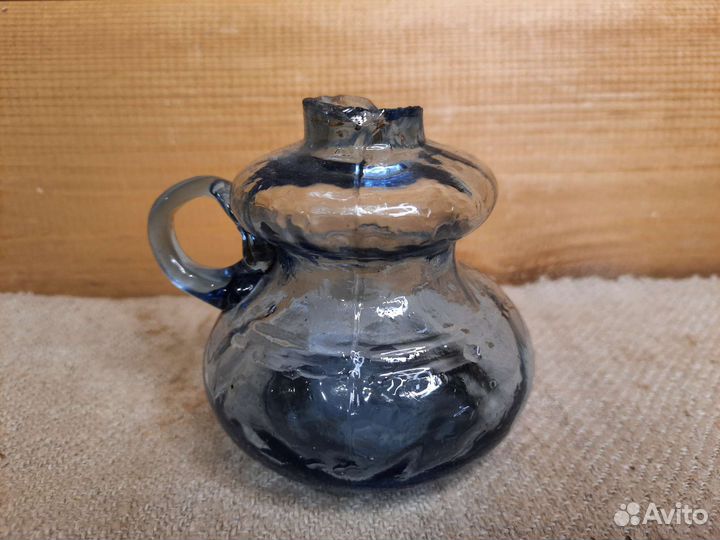 Ночничок Дутое Цветное Стекло 19в