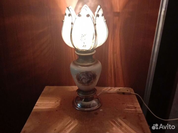 Лампа настольная люстра