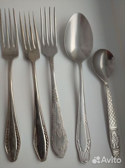 Ложки, вилки, ножи СССР