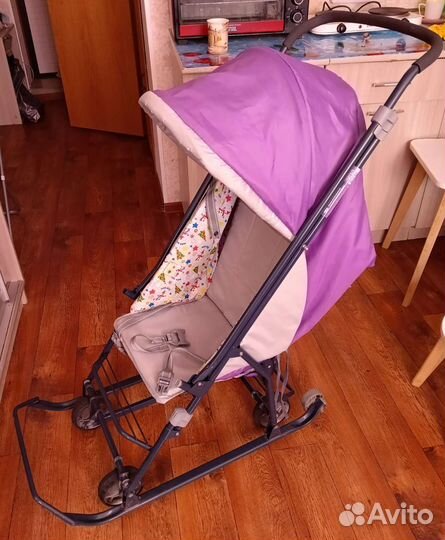 Коляска санки