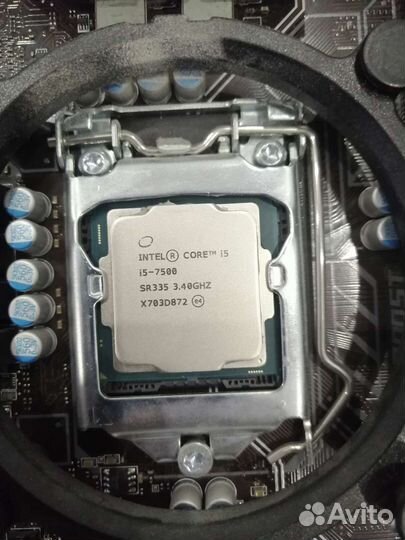 Процессор intel core i5 7500
