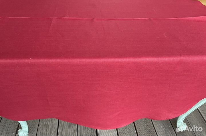 Скатерти круглые 100 лен жаккард