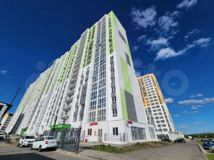 2-к. квартира, 66,7 м², 3/21 эт.