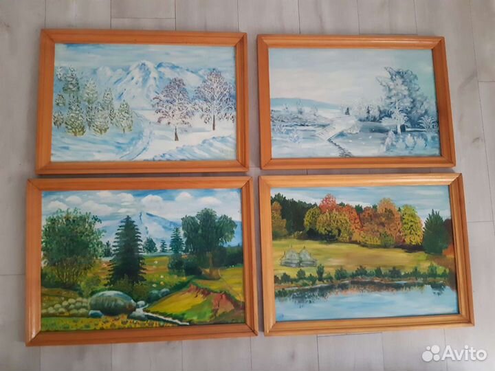 Картины маслом пейзаж