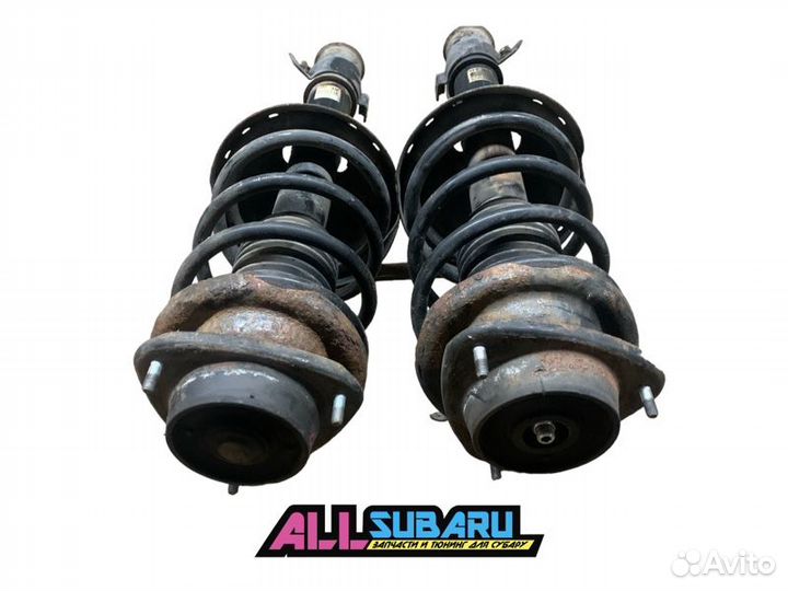 Амортизаторы, стойки комплект передний Subaru