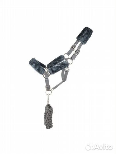 Недоуздок с мехом для пони и башкиров