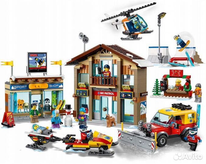 Конструктор Lari 11451 Горнолыжный курорт