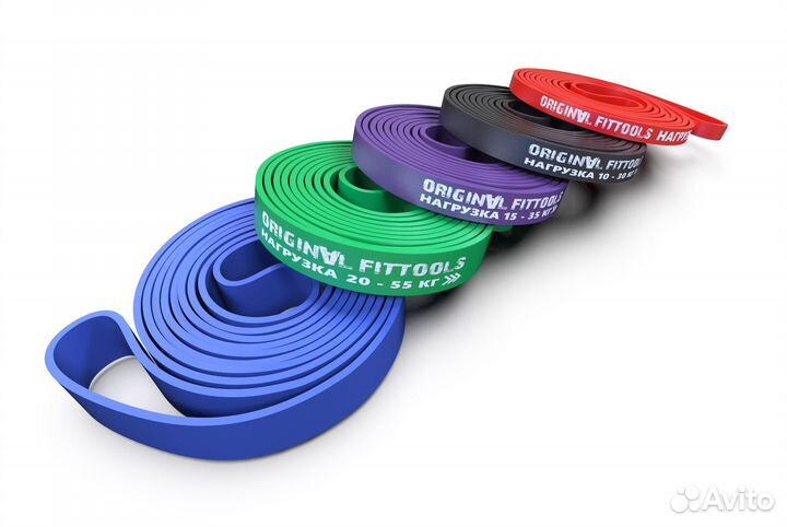 Эспандер ленточный (нагрузка 20 - 55 кг) OFT