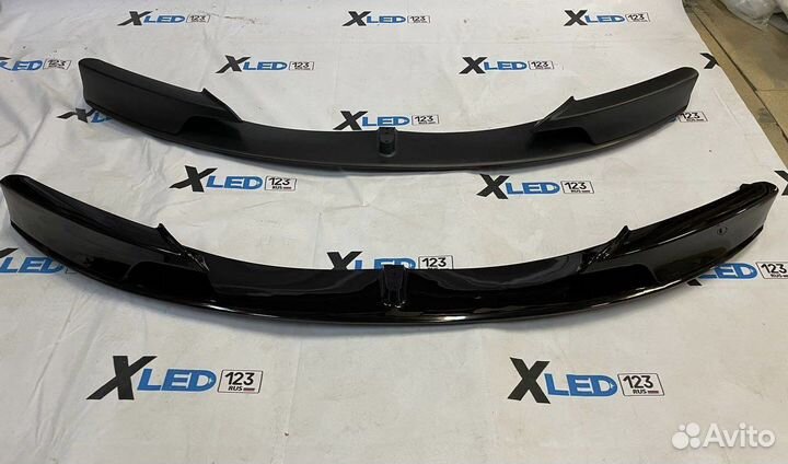 Сплиттер BMW F30 m tech м пакет