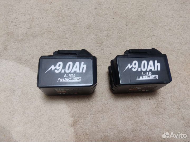 Акб вl 1830 2 штуки 9А