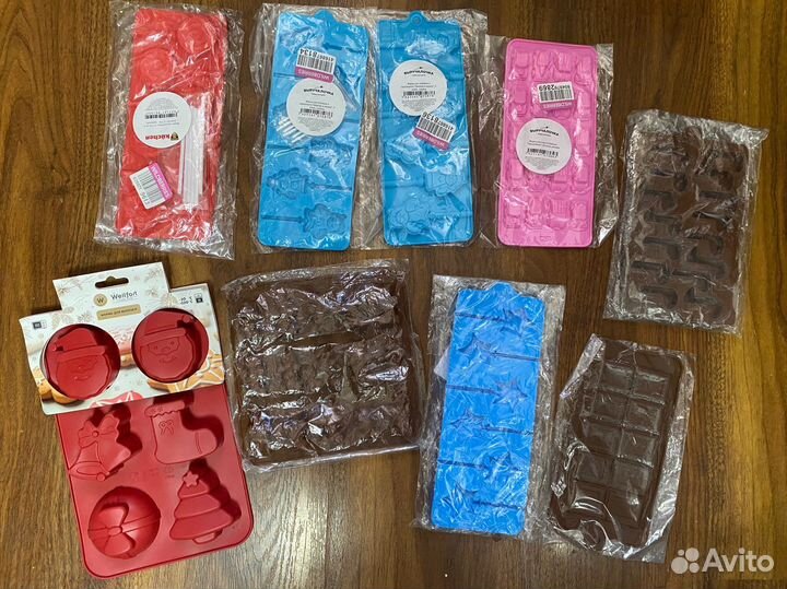 Формочки кулинарные силиконовые новые