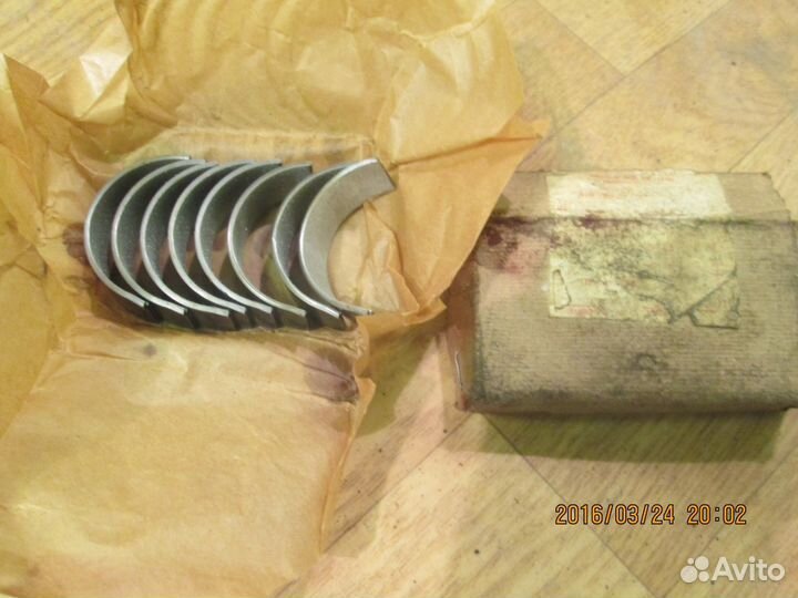 Вкладыши на Москвич 412-2140