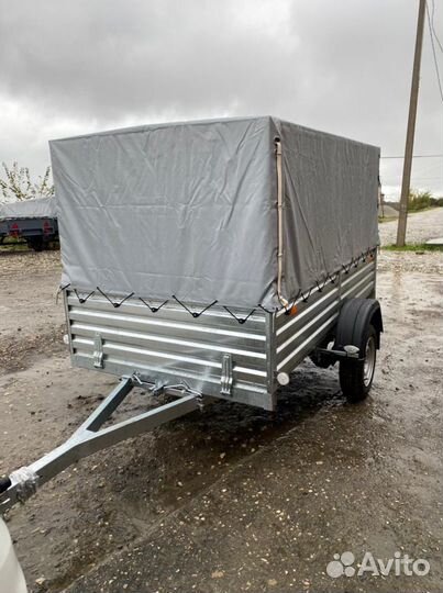 Легковой прицеп Мзса 2,5 х 1,37 высокий борт + тен