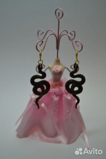 Серьги змейки