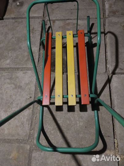 Детские зимние санки