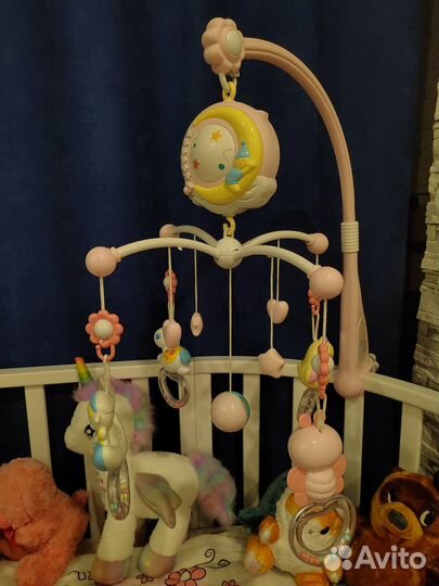 Мобиль на кроватку с проектором