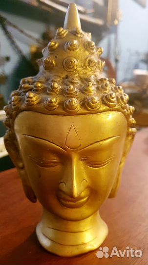 Будда латунь Индия