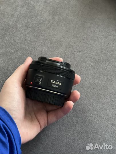 Объектив canon 50mm 1 8 stm