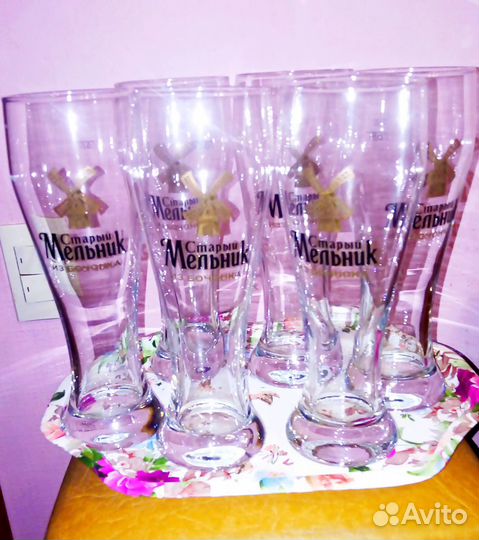 Бокалы новые
