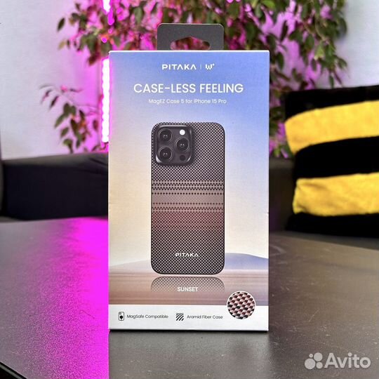 Pitaka MagEZ Case 5 iPhone 15 Pro Sunrise