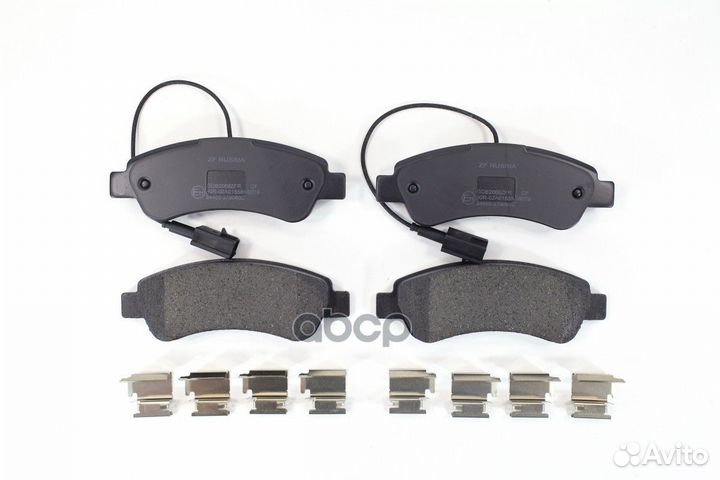 Комплект колодок hyundai grand santa FE, 2.2 CR