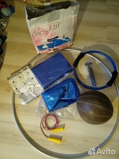 Медбол, Фитбол, набор для фитнеса, обруч, скакалка