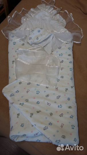 Одеяло + чепчик