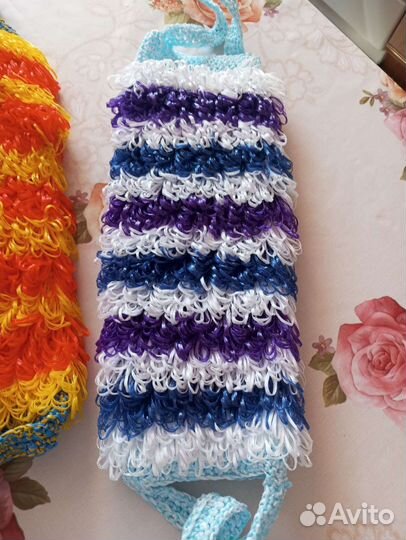 Мочалка ручной работы