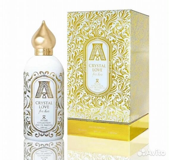 Attar crystal love, шоколад молочный