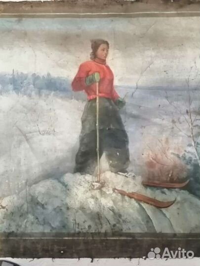 Старинная немецкая картина