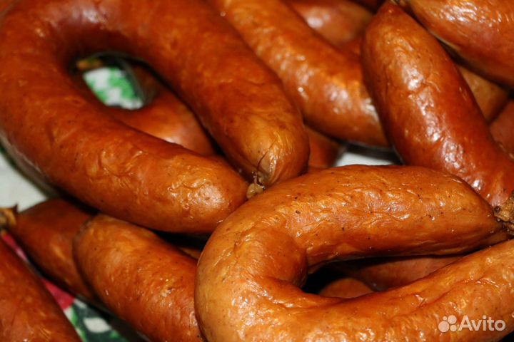 Копчёная куриная колбаса